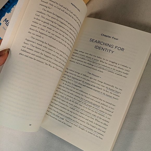 Rediscover Catholicism Matthew Kelly Paperback Book Spiritual Guide to Living - Picture 13 of 16
